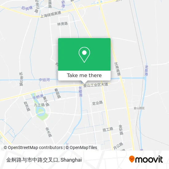 金舸路与市中路交叉口 map