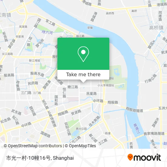 市光一村-10幢16号 map