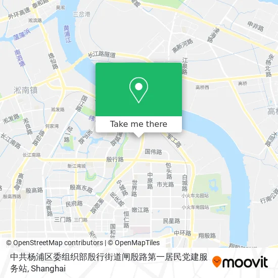 中共杨浦区委组织部殷行街道闸殷路第一居民党建服务站 map