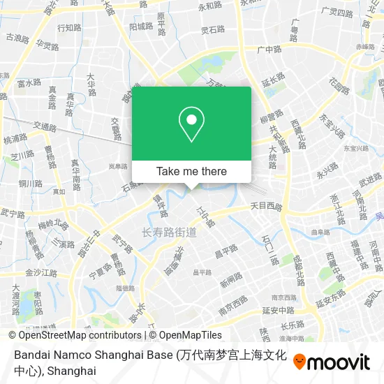 Bandai Namco Shanghai Base (万代南梦宫上海文化中心) map