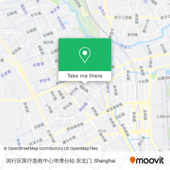 闵行区医疗急救中心华漕分站-东北门 map