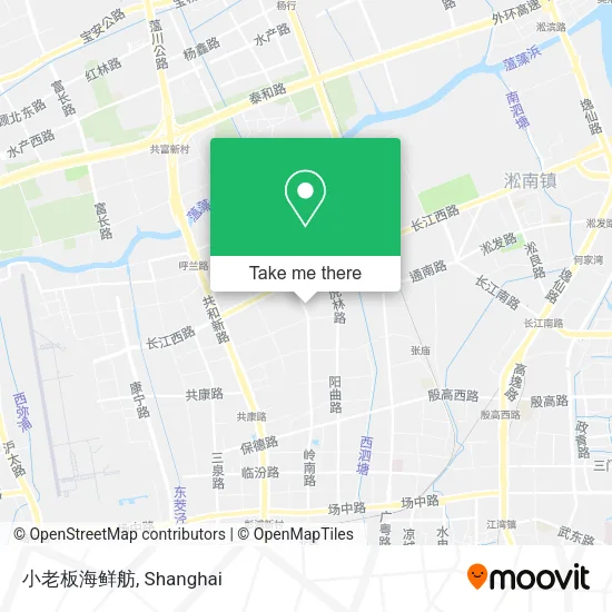 小老板海鲜舫 map
