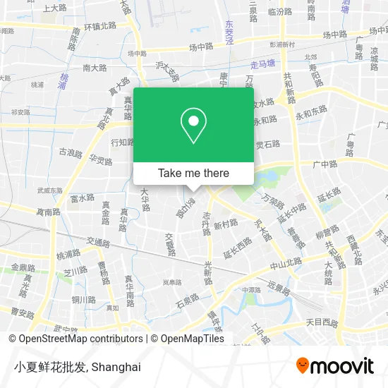 小夏鲜花批发 map