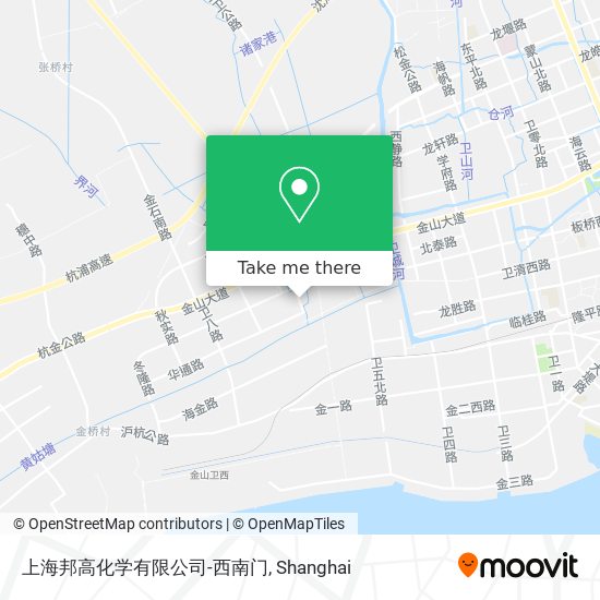 上海邦高化学有限公司-西南门 map