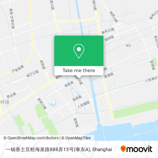 一锅香土豆粉海泉路888弄15号(奉东A) map