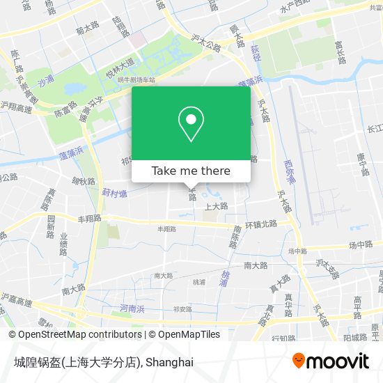 城隍锅盔(上海大学分店) map