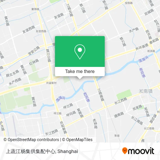 上蔬江杨集供集配中心 map