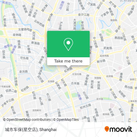 城市车保(星空店) map