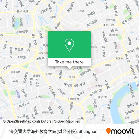 上海交通大学海外教育学院(财经分院) map