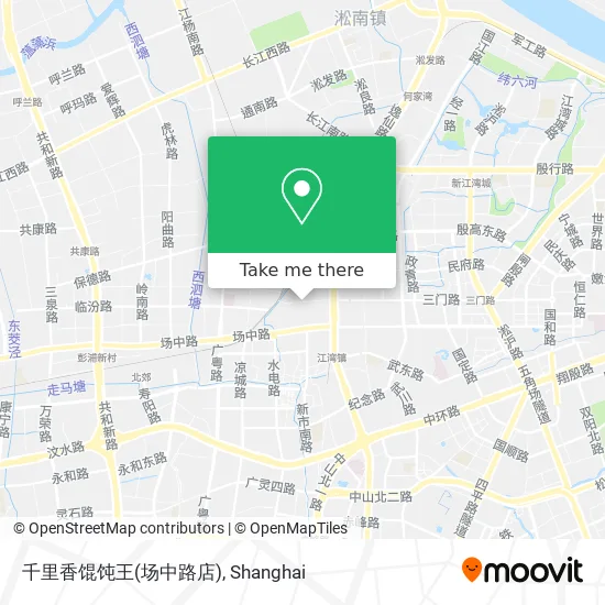 千里香馄饨王(场中路店) map