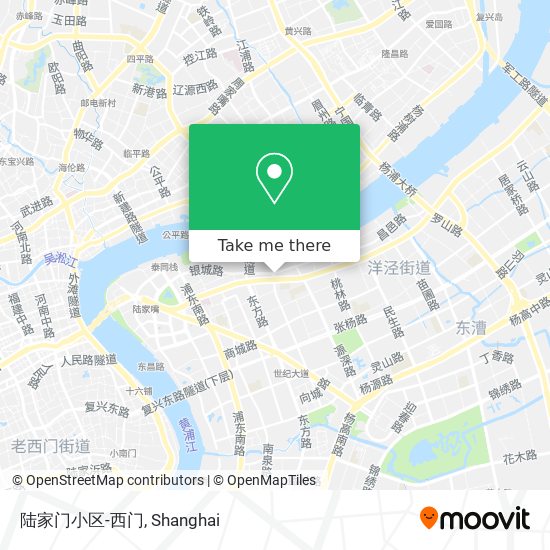 陆家门小区-西门 map