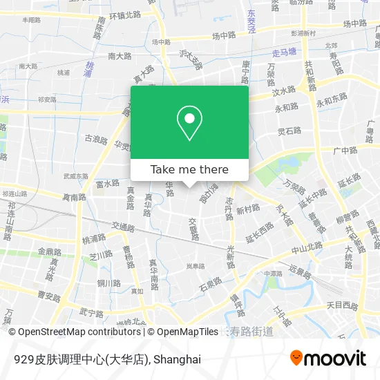 929皮肤调理中心(大华店) map