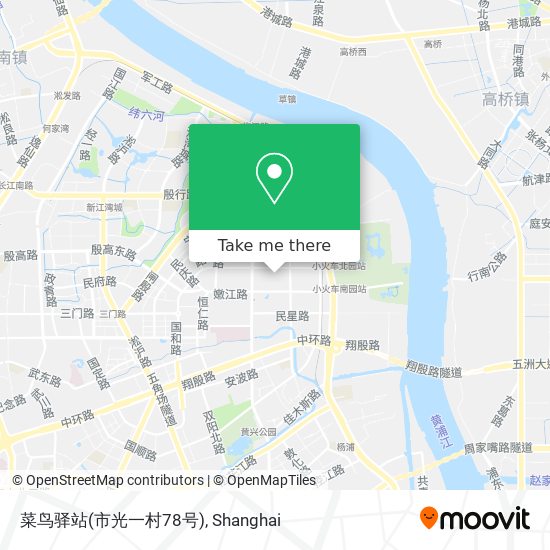 菜鸟驿站(市光一村78号) map