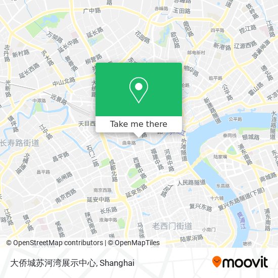大侨城苏河湾展示中心 map