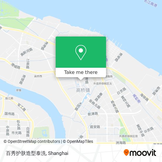 百秀护肤造型泰洗 map