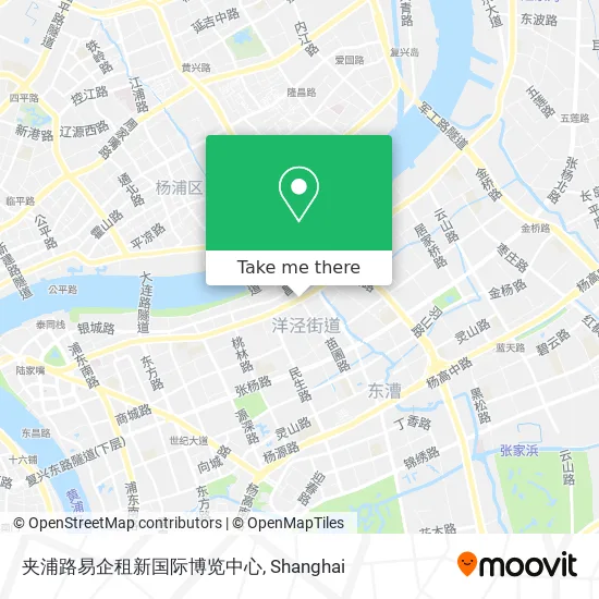 夹浦路易企租新国际博览中心 map