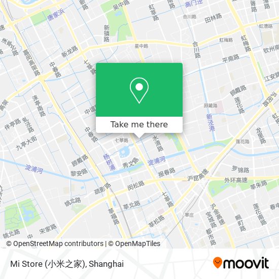 Mi Store (小米之家) map