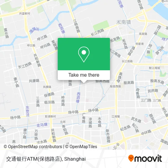交通银行ATM(保德路店) map