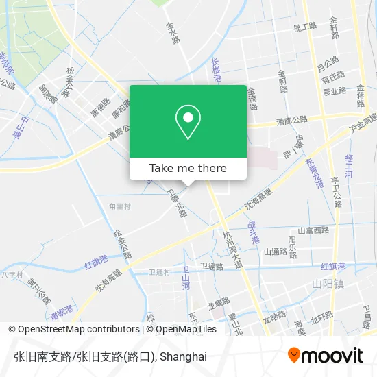 张旧南支路/张旧支路(路口) map
