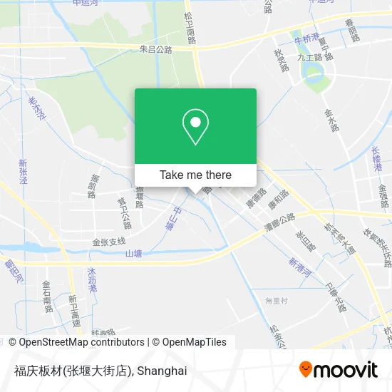 福庆板材(张堰大街店) map