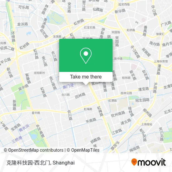 克隆科技园-西北门 map