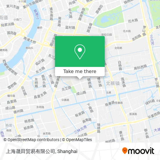 上海晟田贸易有限公司 map