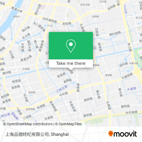 上海品德经纪有限公司 map