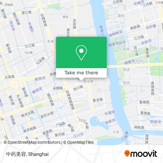 中药美容 map