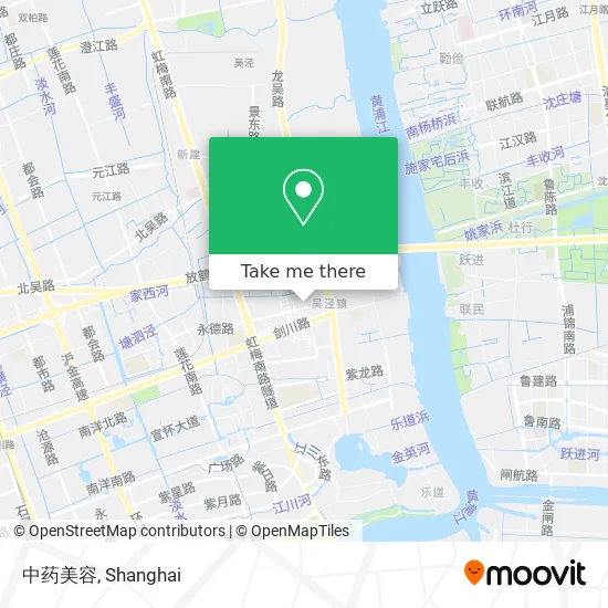中药美容 map