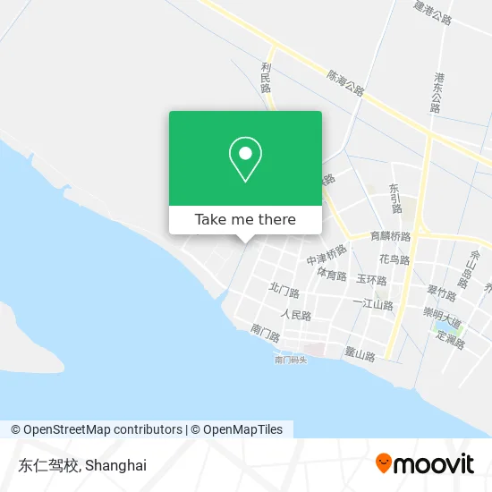 东仁驾校 map