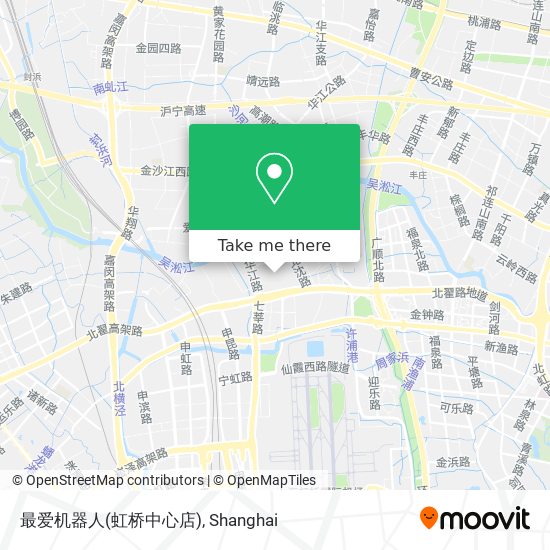 最爱机器人(虹桥中心店) map
