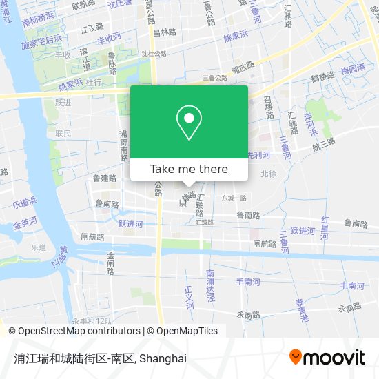 浦江瑞和城陆街区-南区 map