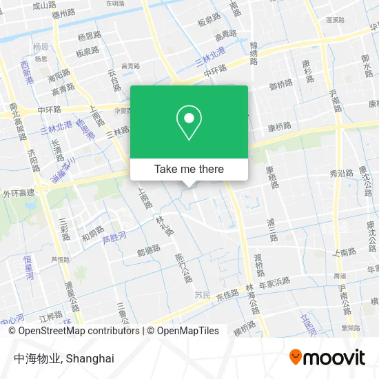 中海物业 map