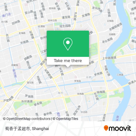 蜀香于孟超市 map