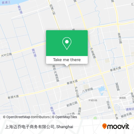 上海迈乔电子商务有限公司 map