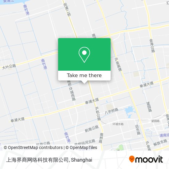 上海界商网络科技有限公司 map