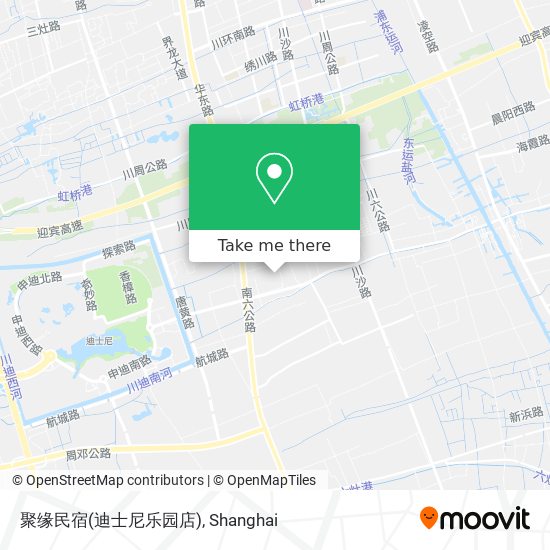 聚缘民宿(迪士尼乐园店) map