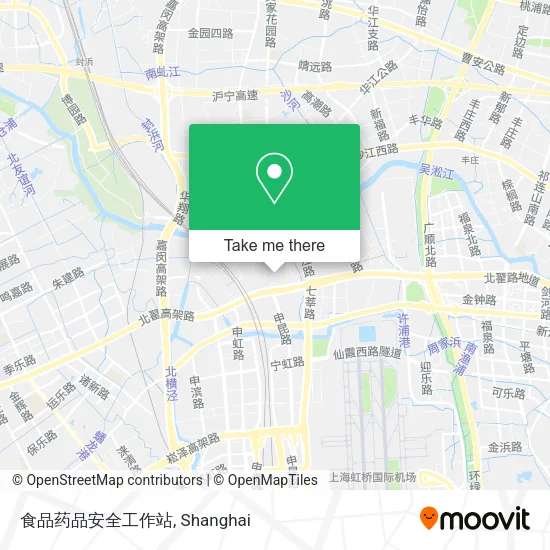 食品药品安全工作站 map