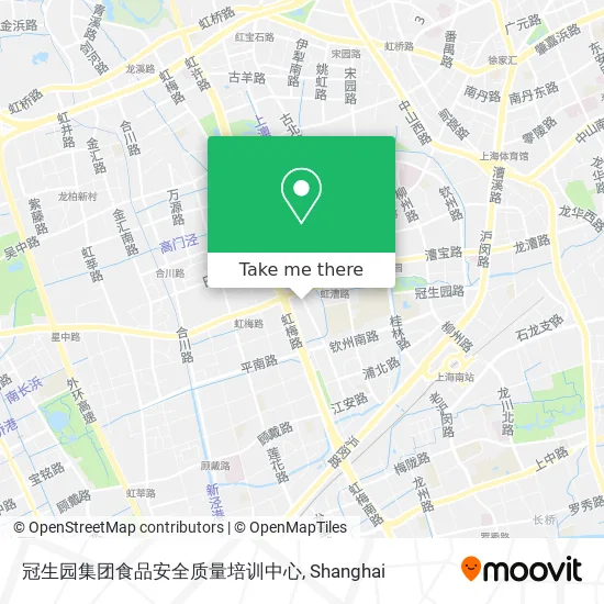 冠生园集团食品安全质量培训中心 map