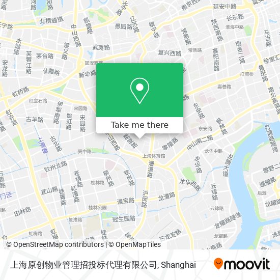 上海原创物业管理招投标代理有限公司 map