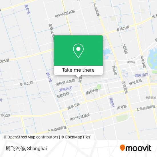 腾飞汽修 map