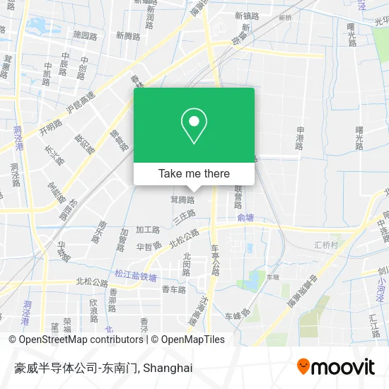 豪威半导体公司-东南门 map