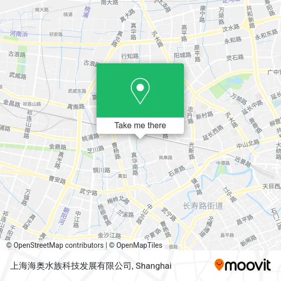 上海海奥水族科技发展有限公司 map
