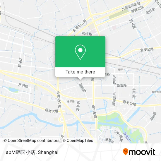 apM韩国小店 map