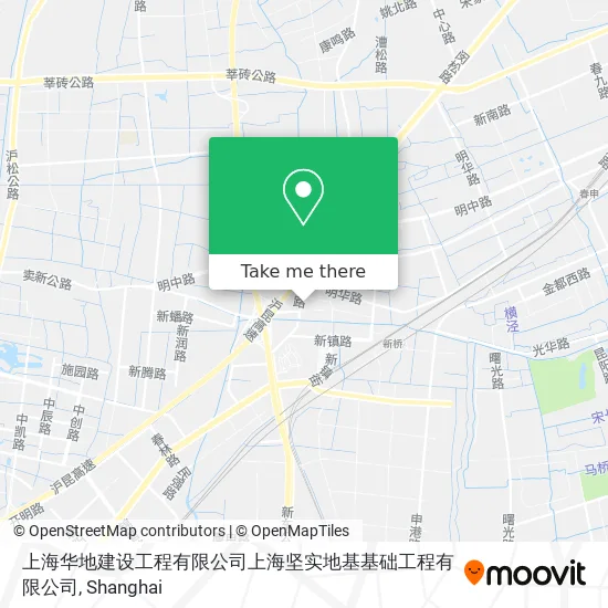 上海华地建设工程有限公司上海坚实地基基础工程有限公司 map