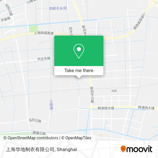上海华地制衣有限公司 map