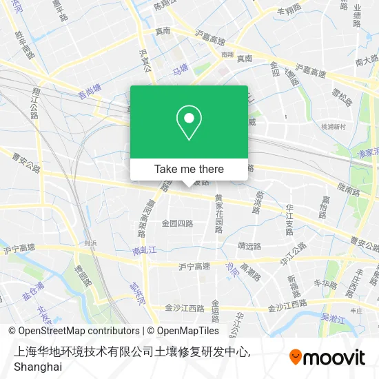 上海华地环境技术有限公司土壤修复研发中心 map
