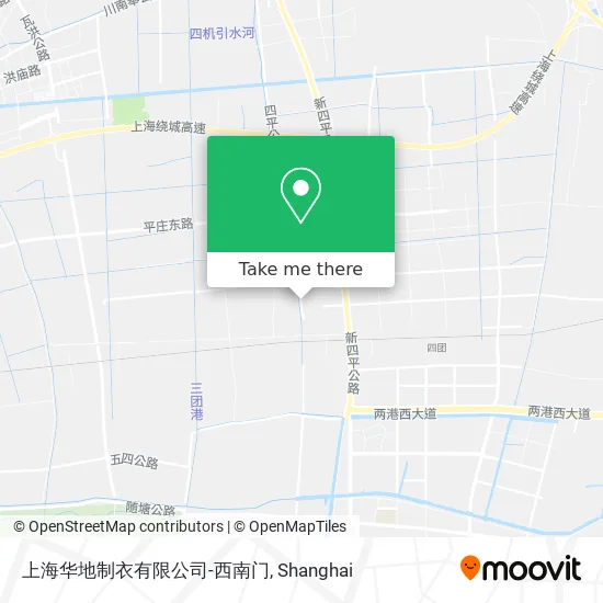 上海华地制衣有限公司-西南门 map