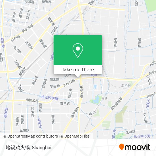 地锅鸡火锅 map