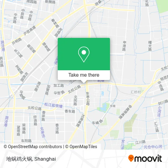 地锅鸡火锅 map